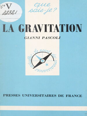 cover image of La gravitation